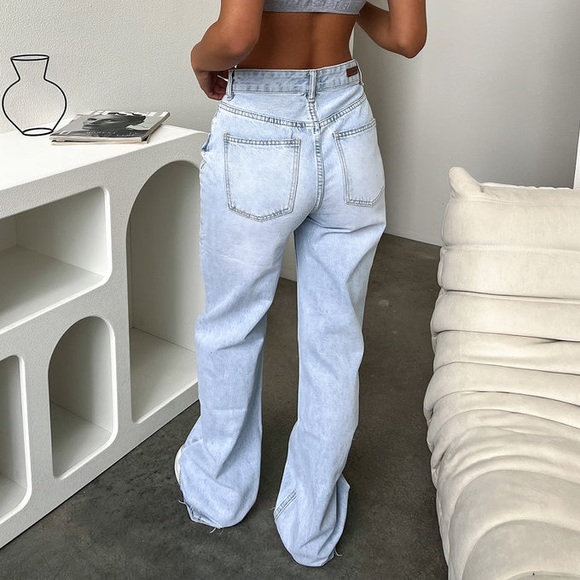 THATSSOFETCH ACE SEMI WIDE LEG JEANS - Picture 5 of 5